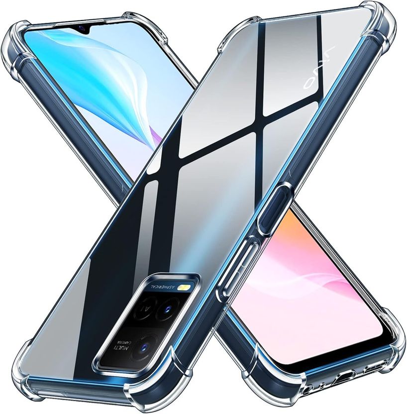 coverplay Back Cover for Vivo T1X (Transparent, Flexible, Silicon) - Image 10