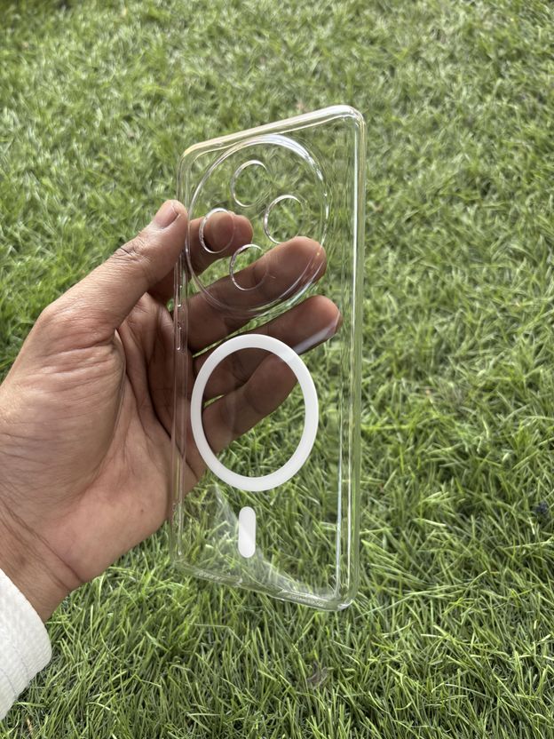 FONKR Back Cover for VIVO T4, Magnetic Transparent Case - Image 4