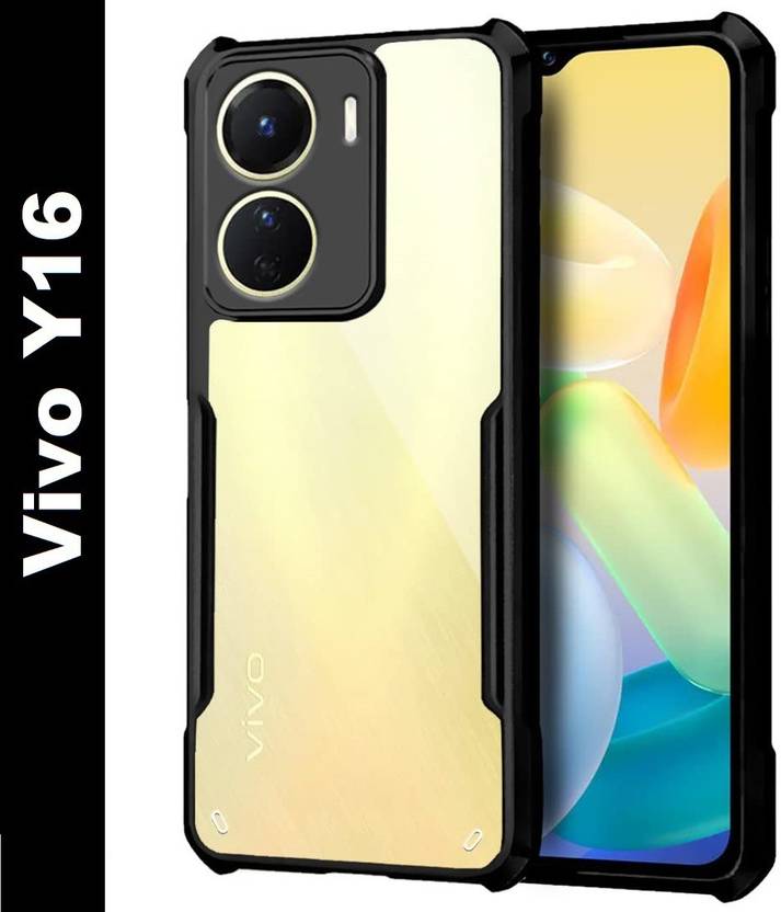 Moshking Back Cover for Vivo Y16, 360 Degree Protection Transparent