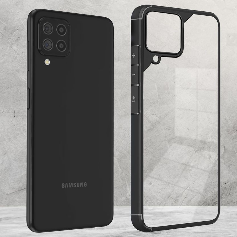 gadvik Back Cover for Samsung Galaxy A12 Black - Image 2