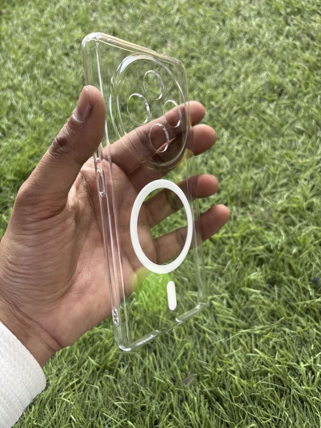 FONKR Back Cover for VIVO T4, Magnetic Transparent Case - Image 3