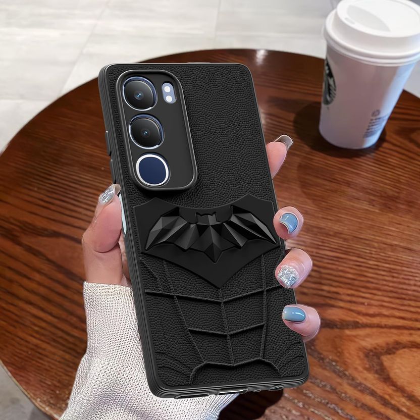 MOBIDEER Back Cover for Vivo Y29 5G, Vivo Y19s 5G, Black - Image 5