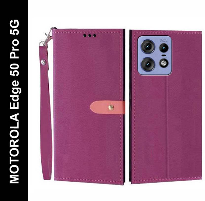 Turncoat Flip Cover for MOTOROLA Edge 50 Pro 5G, Moto Edge 50 Pro 5G