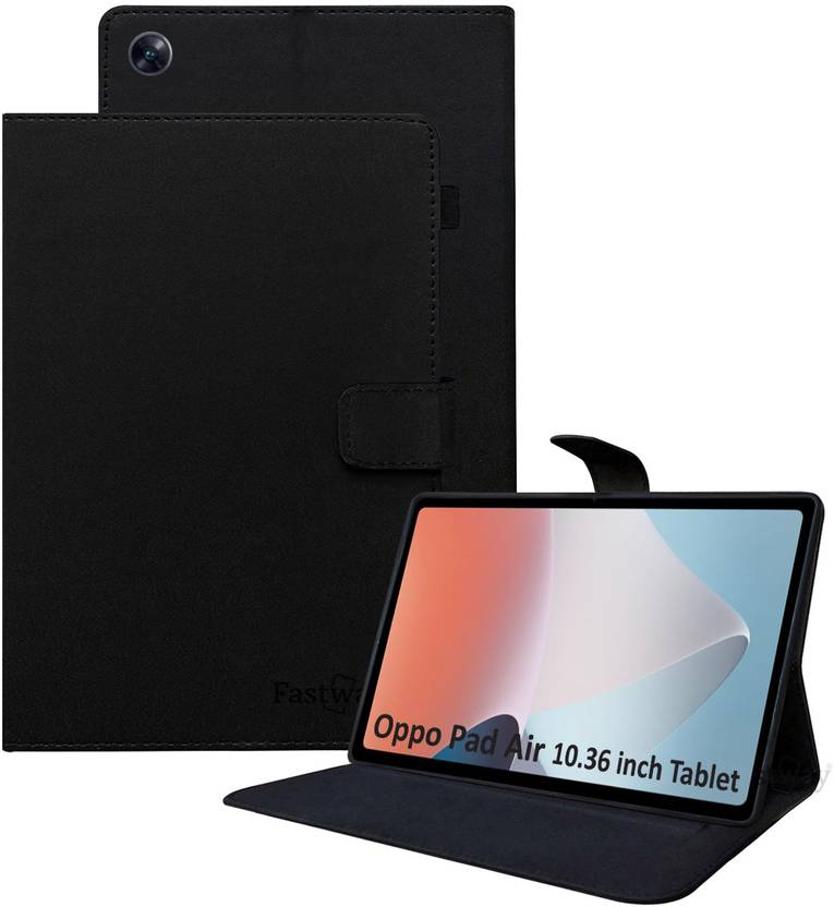 Fastway Flip Cover for Oppo Pad Air 10.36 inch Black, Magnetic Case, Pack of: 1
