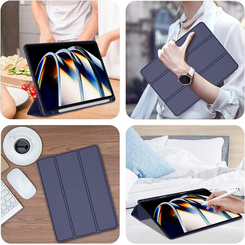 TGK Flip Cover for Infinix XPAD LTE 11 inch Tablet Blue - Image 5