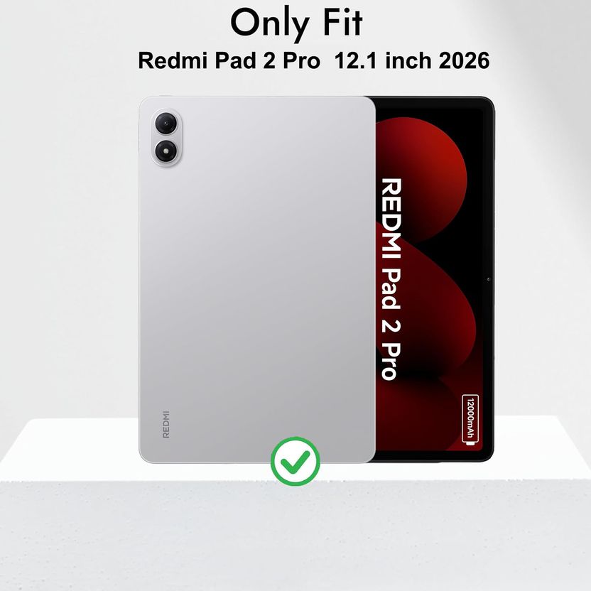 BLACK LOVIES Flip Cover for REDMI Pad 2 Pro - Image 3