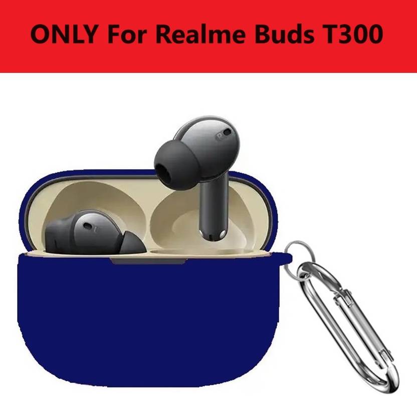 StyleOxx Silicone Press and Release Earbuds Case For Realme Buds T300
