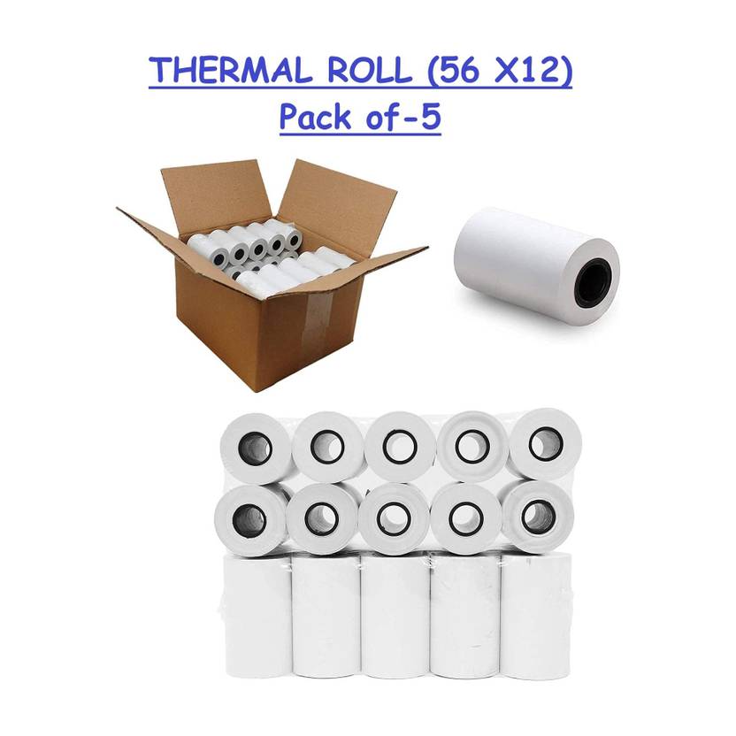 Appukids THERMAL ROLL (56 X12) Thermal Cash Register Paper