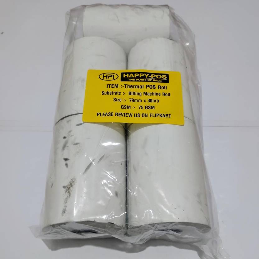 HPI 75GSM Thermal Cash Register Paper