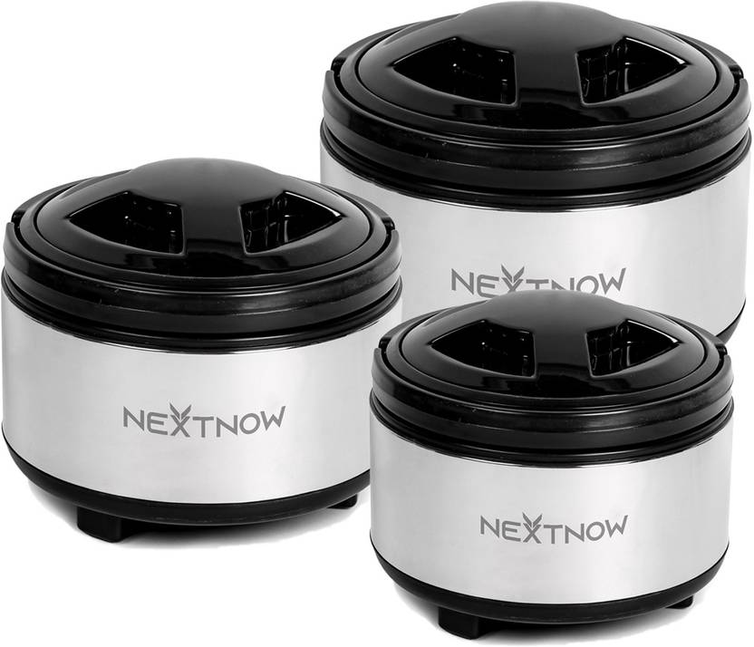 NEXTNOW Hot Plus Stainless Steel Insulated/Hotpot/Chapati Box/Chapati