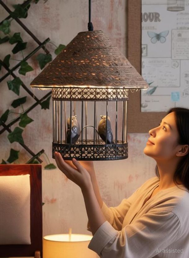 KINIS KIN-LOVE BIRDS Hanging Lamp - Image 3