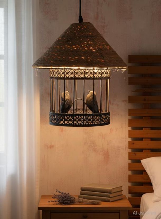 KINIS KIN-LOVE BIRDS Hanging Lamp - Image 1