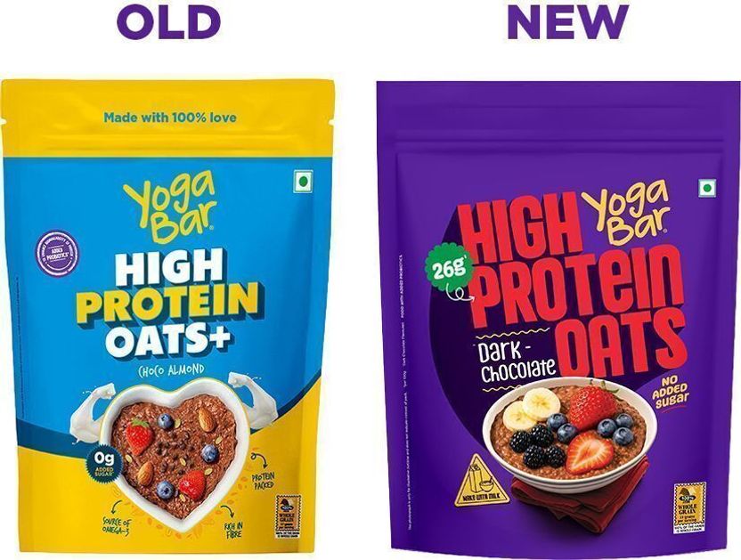 Yogabar High Protein Oats Dark Chocolate 26g - Image 6