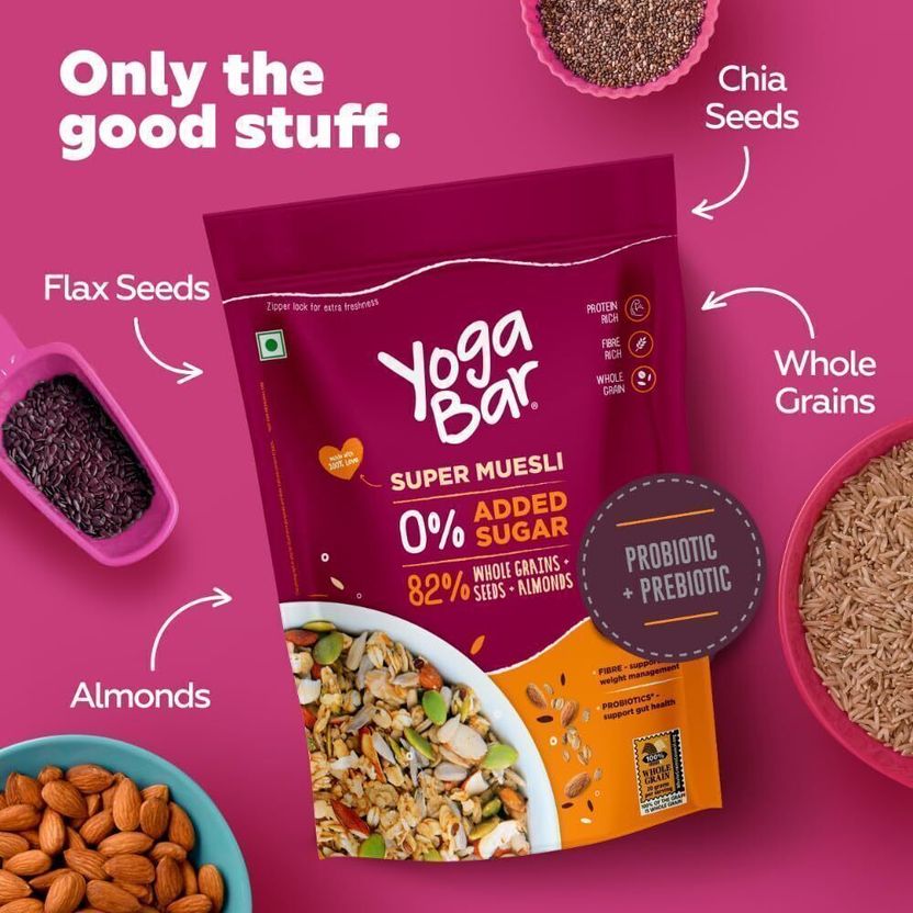 Yogabar Muesli 700g No Added Sugar - Image 8