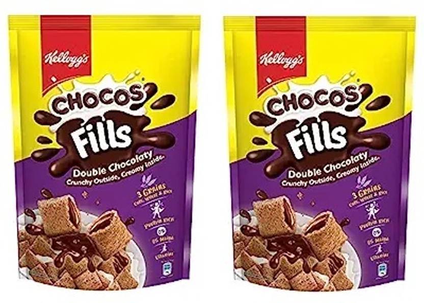Kellogg #39 s by NA Chocos Fills Double Chocolaty Pouch Price in India