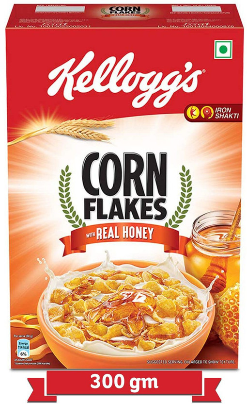 Kellogg's by KEL1 Corn Flakes with Real Honey Box