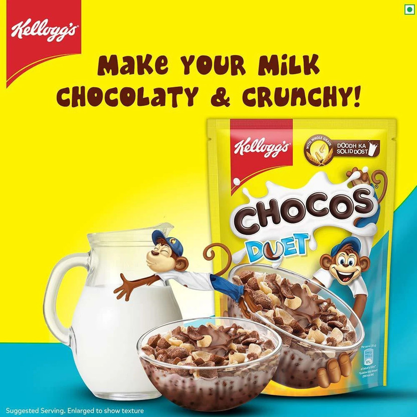 Kellogg's Chocos Duet 375 Gram Pouch