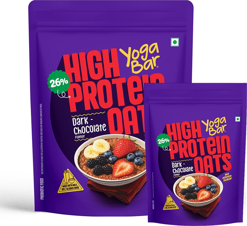 Yogabar 26g High Protein Oats Dark Chocolate 1.25kg - Image 1