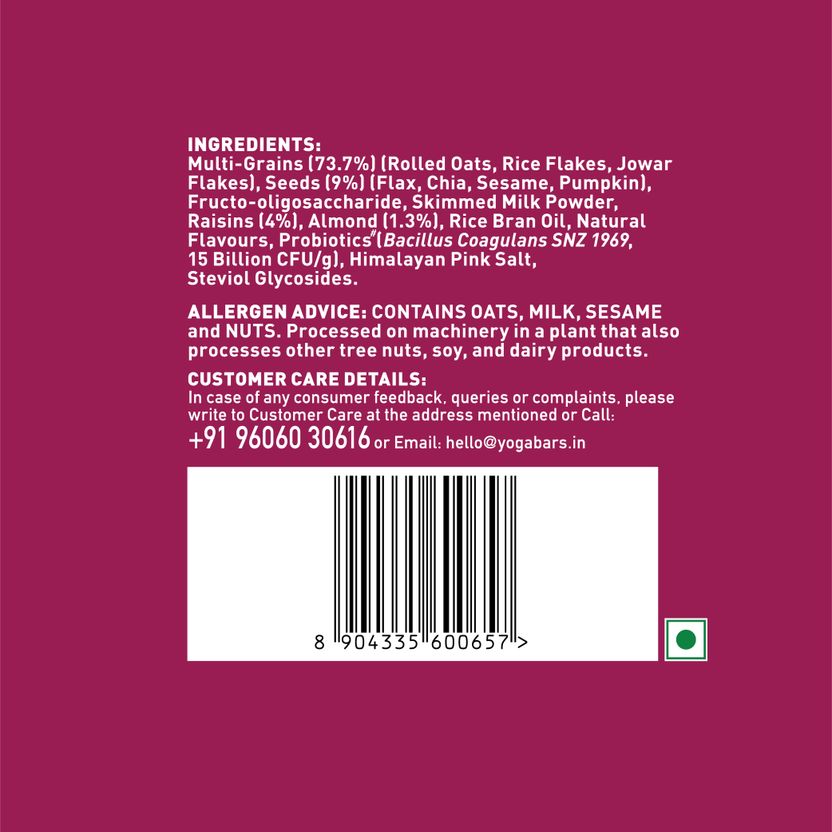 Yogabar Muesli 700g No Added Sugar - Image 5