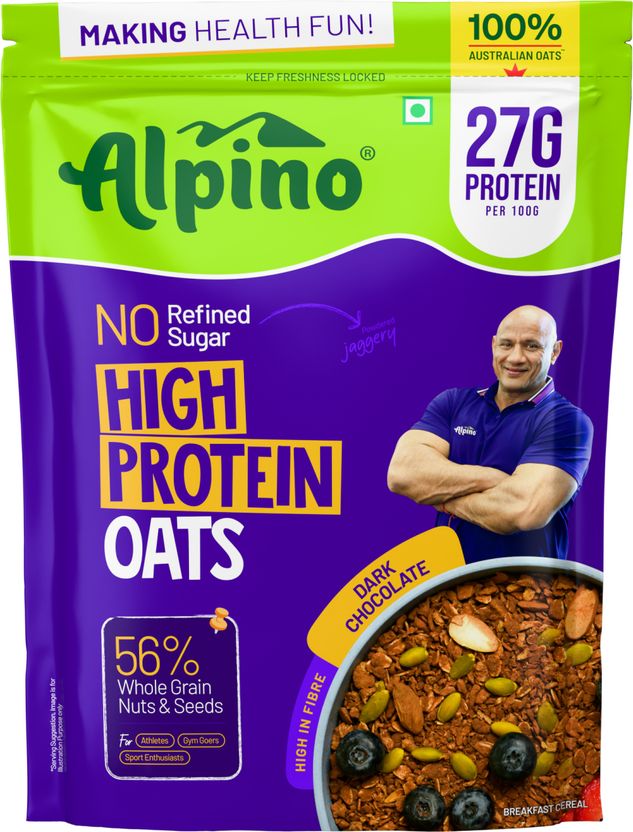 Yogabar 26g High Protein Oats Dark Chocolate 1.25kg - Image 9