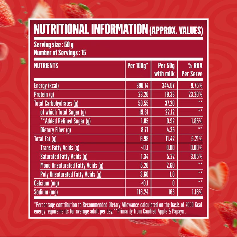 DOCTOR'S Strawberry High Protein Oats 23g - Image 9