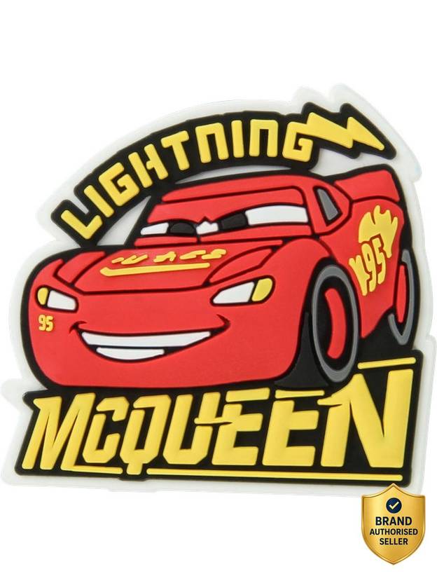 CROCS Cars 3 Lightning McQueen Charm Plastic Shoe Charm