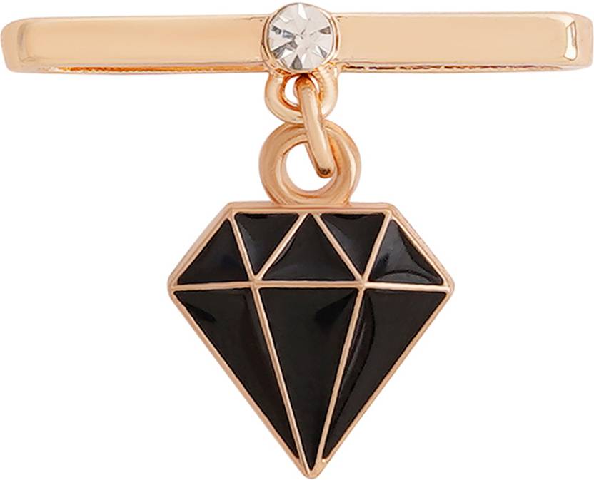 Joker & Witch Diamond Bling Gold And Black Ring Watch Charm Alloy Watch Charm