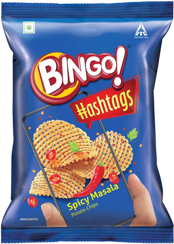 Bingo Hashtags Spicy Masala Chips Price in India Buy Bingo Hashtags