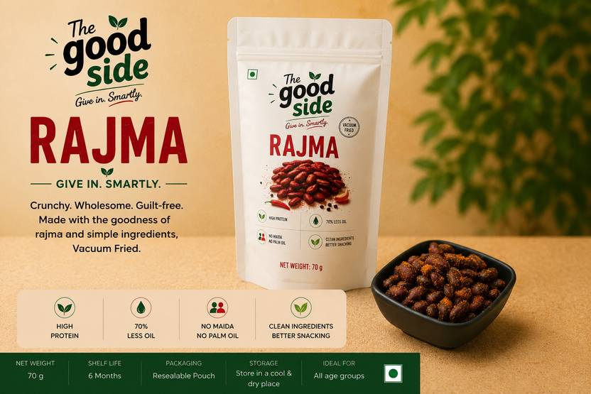 the good side Rajma Crunchies - Vacuum Fried Chips