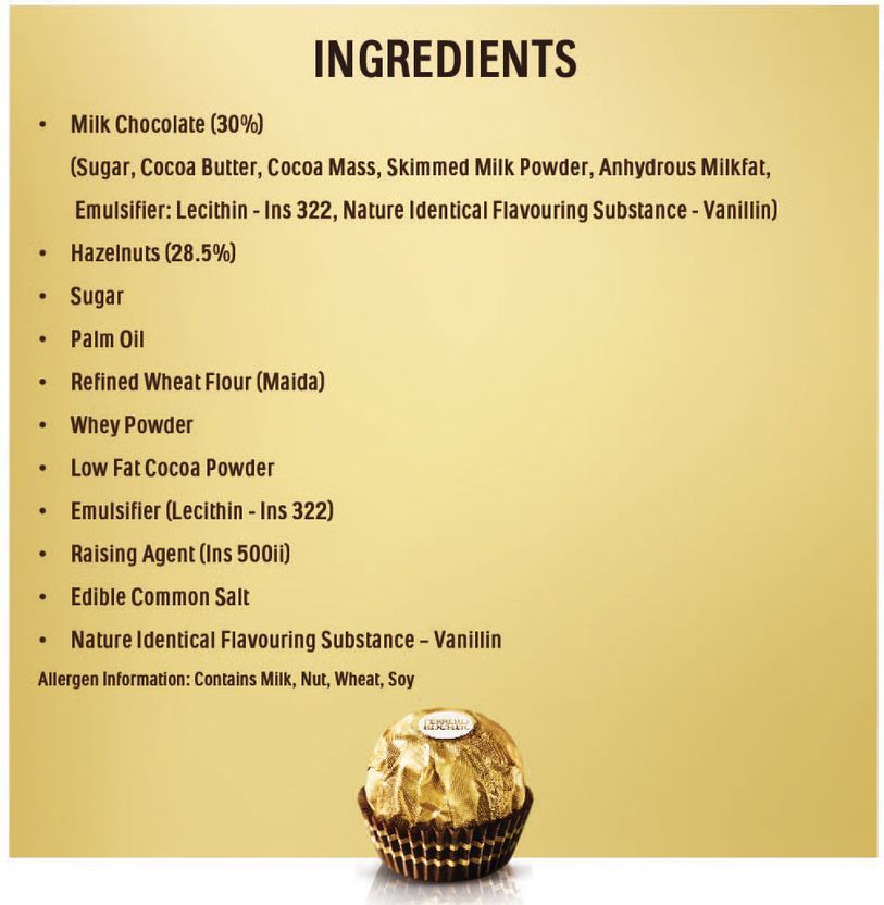 Ferrero Rocher Milk Truffles Gift Pack (16 x 12.5 g) - Image 4