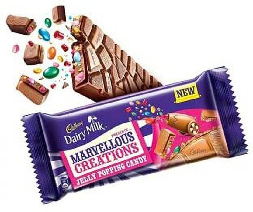 Cadbury Dairy Milk Marvellous Creations With Jelly Popping Candy 47g