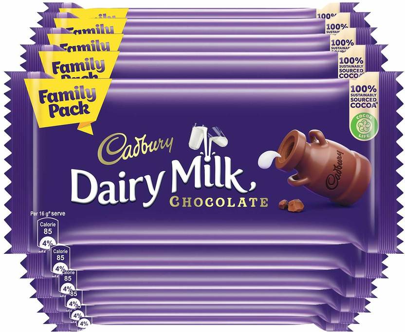 Cadbury Dairy Milk Family Pack Chocolate Bars Price in India Buy