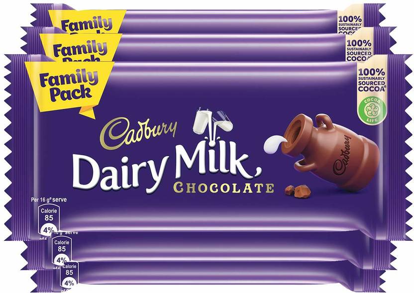 Cadbury Dairy Milk Family Pack Chocolate Bars Price in India Buy