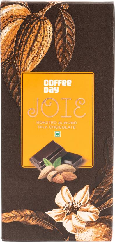 Café Coffee Day JOIE ROASTED ALMOND CHOCOLATE 35GM Bar