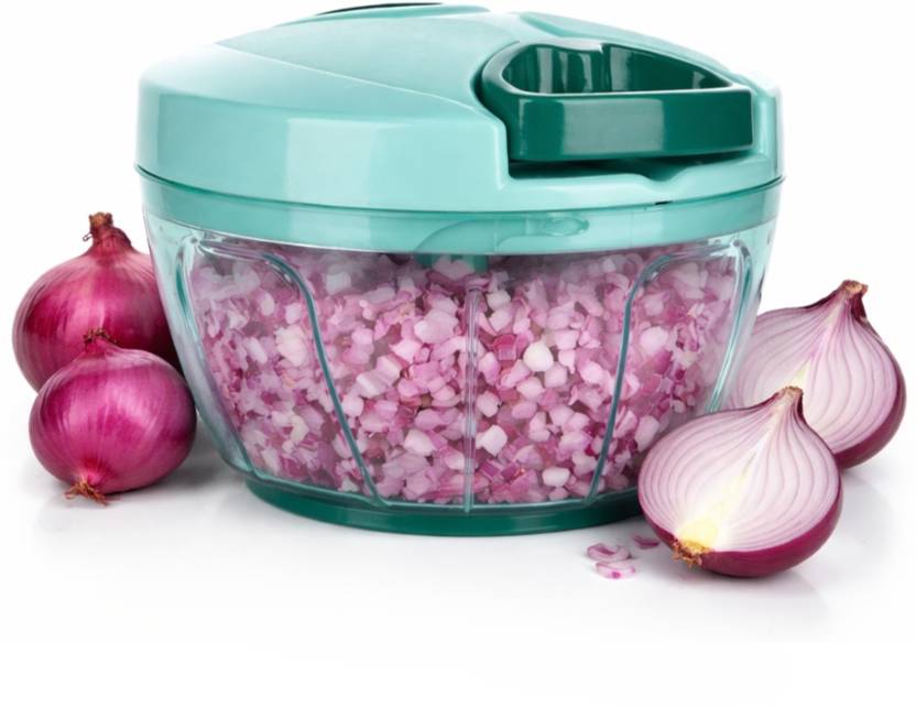 AARKAY TRADERS by e com Onion Chopper Manual Vegetable & Fruit Chopper