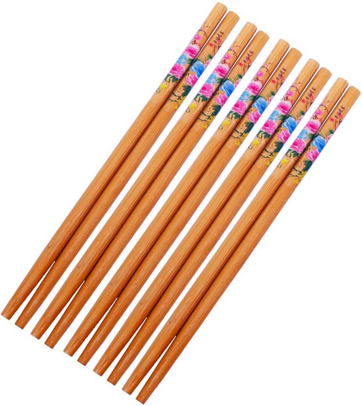 RED ALIENS Eating Bamboo, Stainless Steel Japanese, Korean, Vietnamese, Chinese Chopstick
