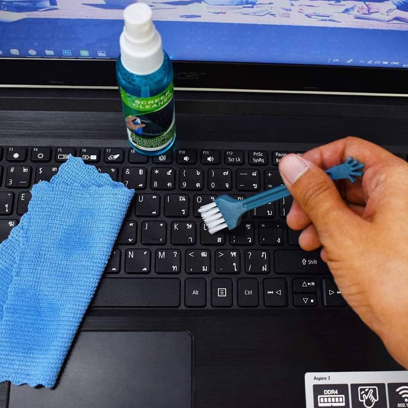 F5 SmartTech 100 ml 3 in 1 Cleaning Set with Micro Fiber Cloth and