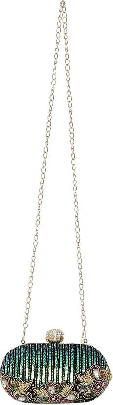 Formal, Casual, Party Black  Clutch