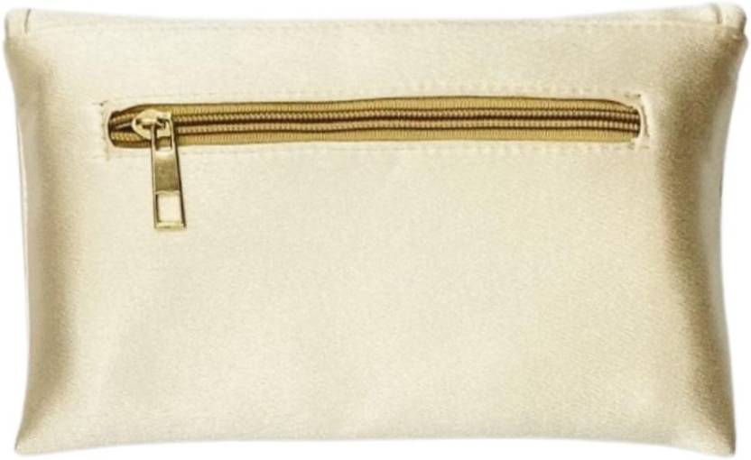 Casual, Formal, Party Gold  Clutch