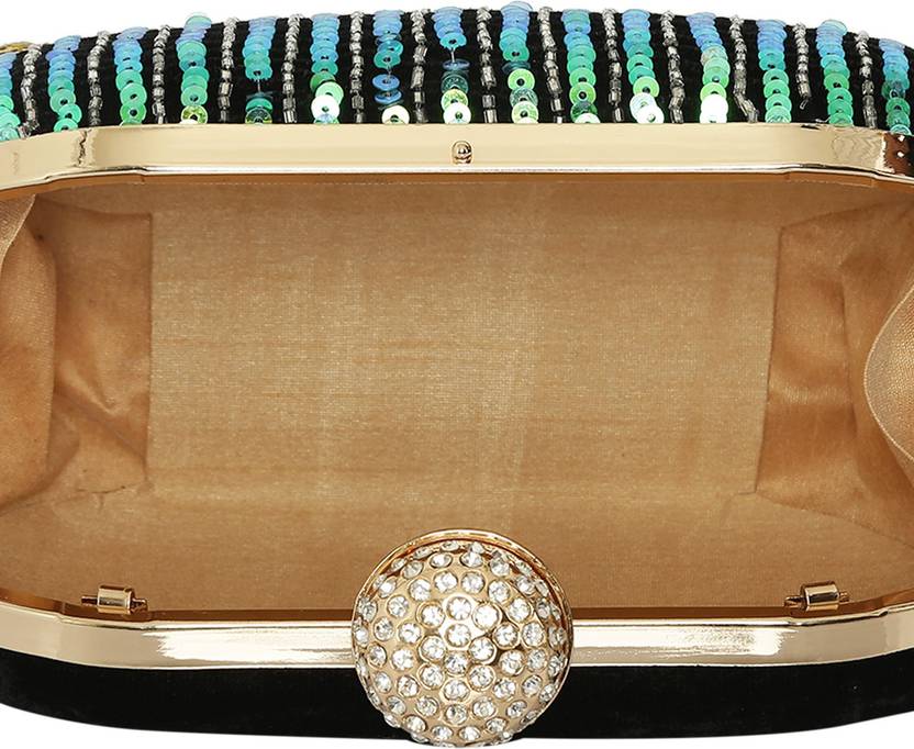 Formal, Casual, Party Black  Clutch
