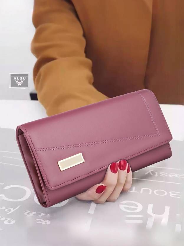 ALSU Casual, Party Peach  Clutch  - Regular Size