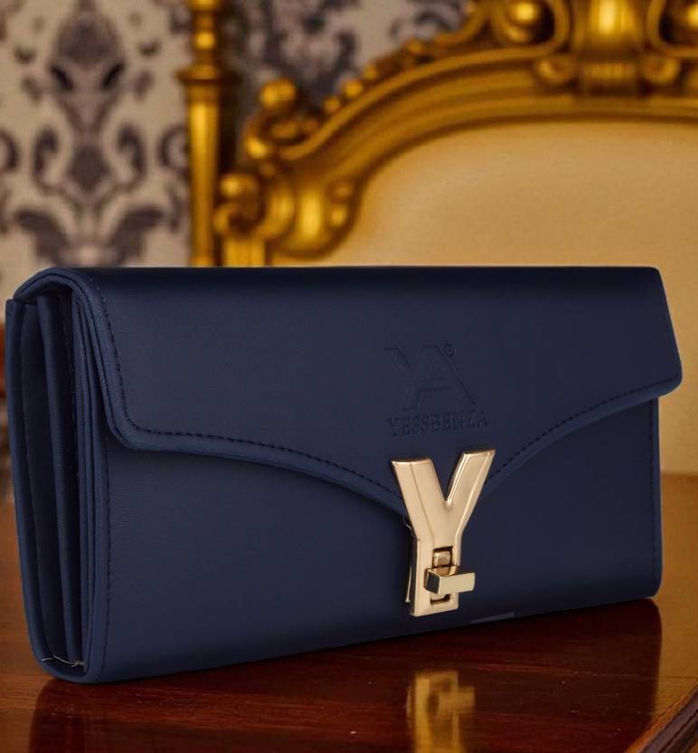 YESSBENZA Casual, Party, Formal, Sports Blue Clutch