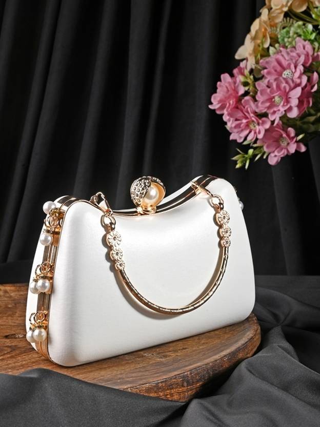 Sangria Party White  Clutch
