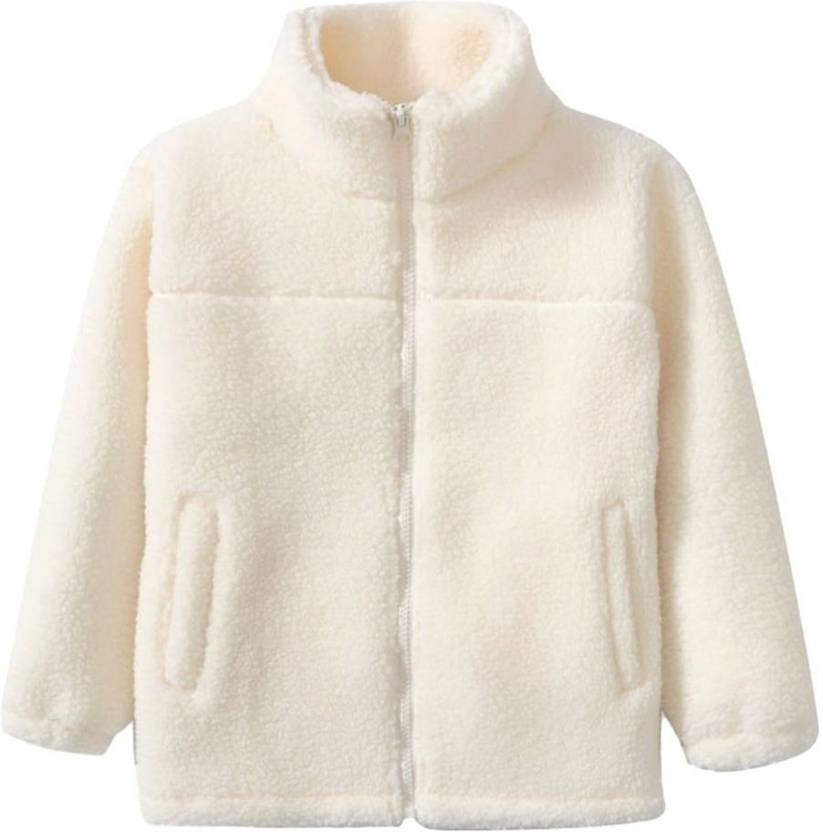 Stylecast Polyester Solid Coat For Boys & Girls