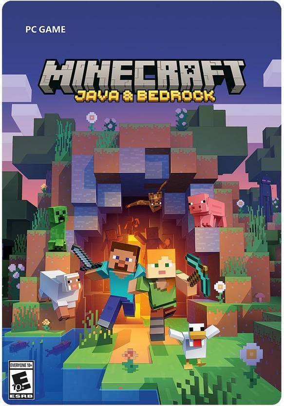 Minecraft: Java & Bedrock Edition for PC CD Key Price in India - Buy ...