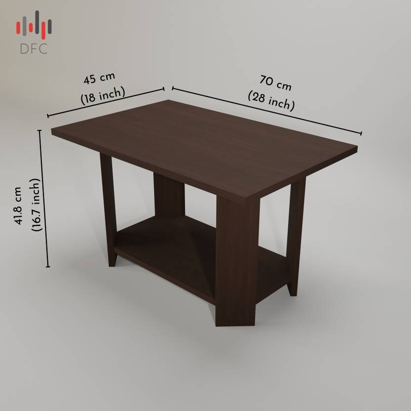 DFC Middle (Standard Size) Center Table Engineered Wood Coffee Table