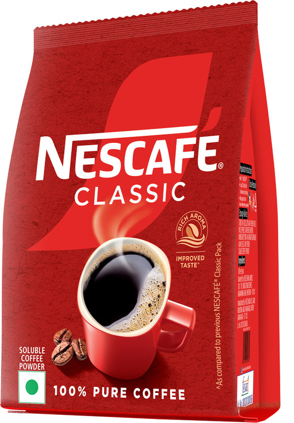 Nescafe Classic Stabilo Pack 100% Pure Coffee Instant C...