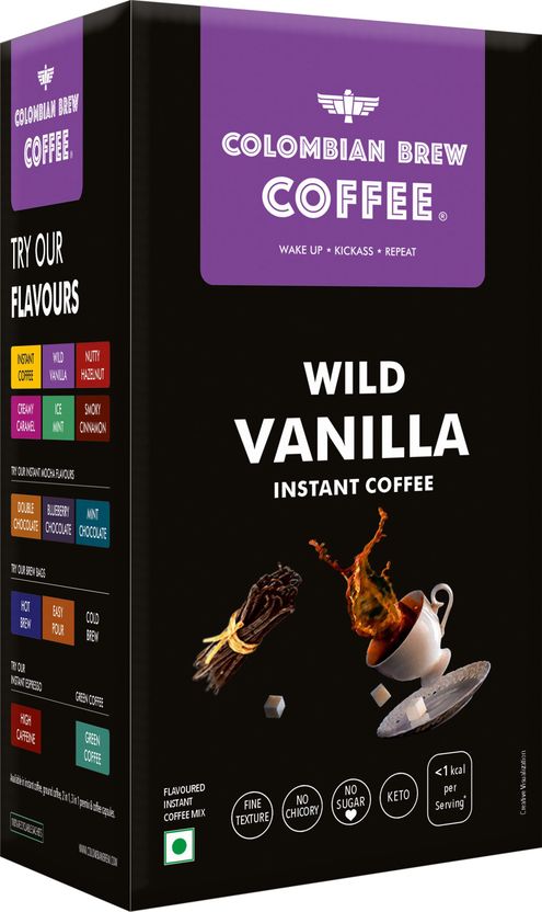 Colombian Brew Vanilla Instant Coffee 40g - Image 3