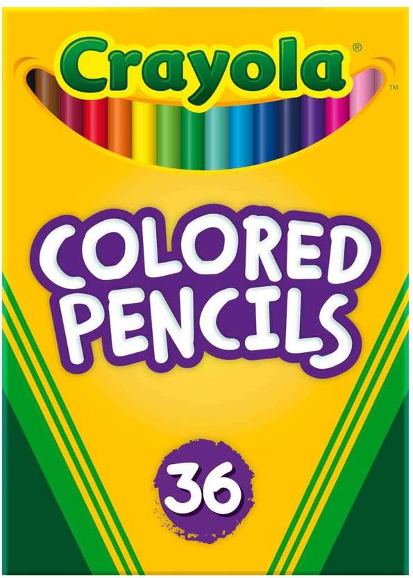 Crayola Kiddies India International Pvt Ltd Crayola Kiddies India International Pvt Ltd Round Shaped Color Pencils