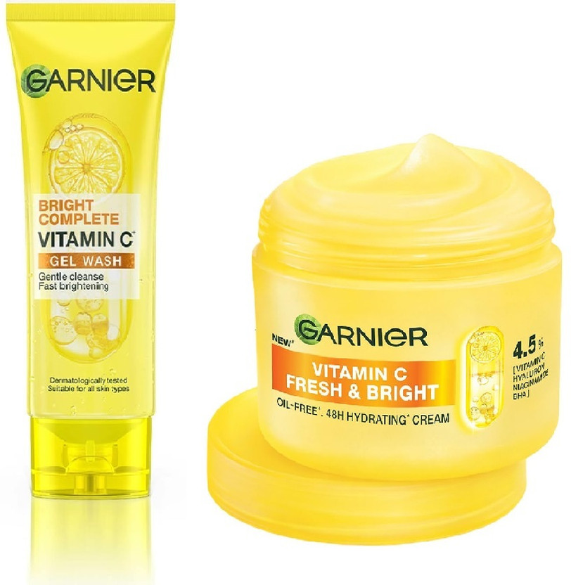 Garnier Men Vitamin C Fresh & Bright Moisturiser 45g 4.5% Vit C